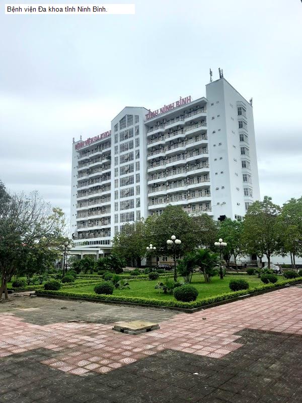 Bệnh viện Đa khoa tỉnh Ninh Bình.