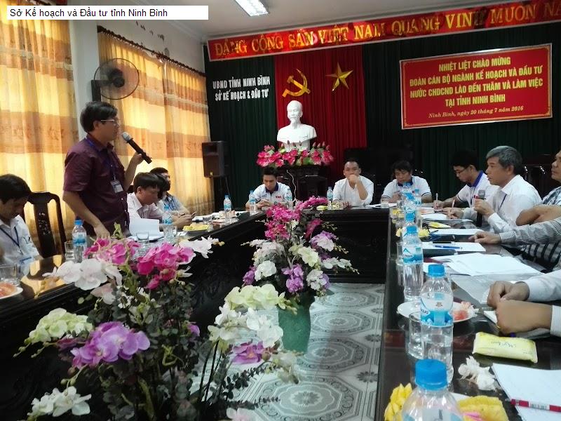Sở Kế hoạch và Đầu tư tỉnh Ninh Bình