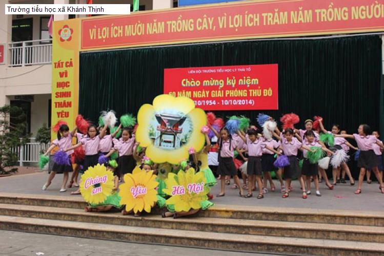 Trường tiểu học xã Khánh Thịnh