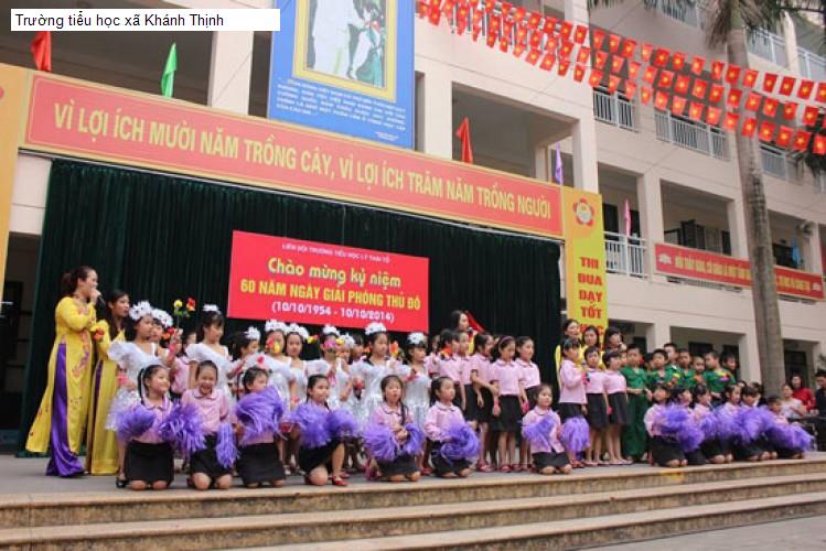 Trường tiểu học xã Khánh Thịnh