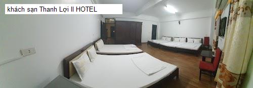 Bảng giá khách sạn Thanh Lợi ll HOTEL