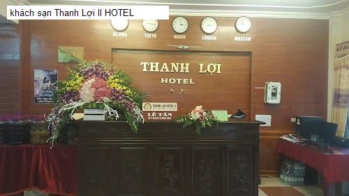 Chất lượng khách sạn Thanh Lợi ll HOTEL